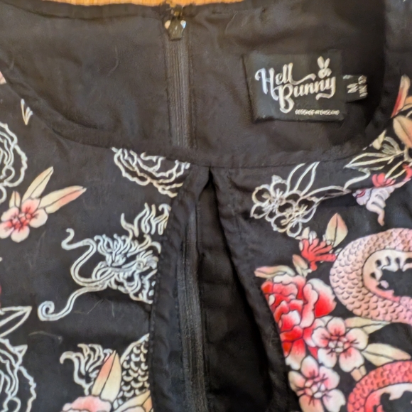 Floral Black Dress - Picture 2 of 4